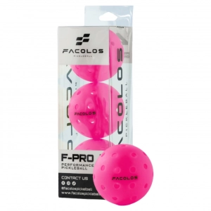Bóng Pickleball Facolos F-Pro Advanced Hồng (Quả)