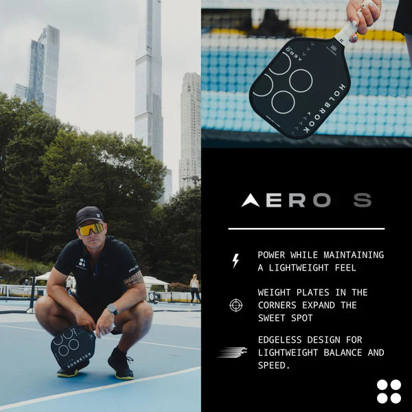 Vợt Pickleball Holbrook Pro - Aero S 16 mm