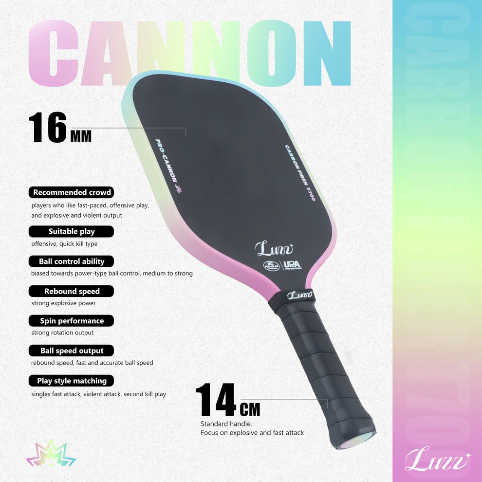 Vợt Pickleball Luzz Candy Cannon