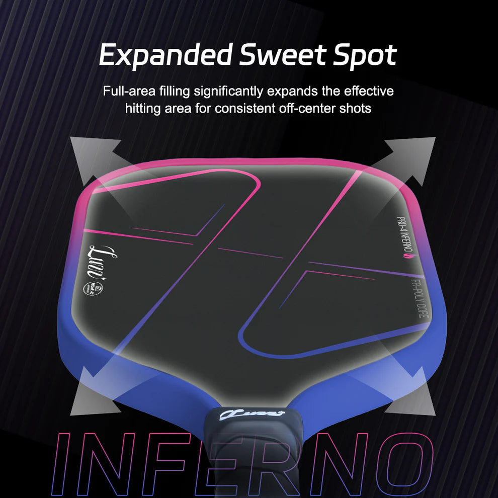 Vợt Pickleball Luzz Pro 4 Inferno MPP