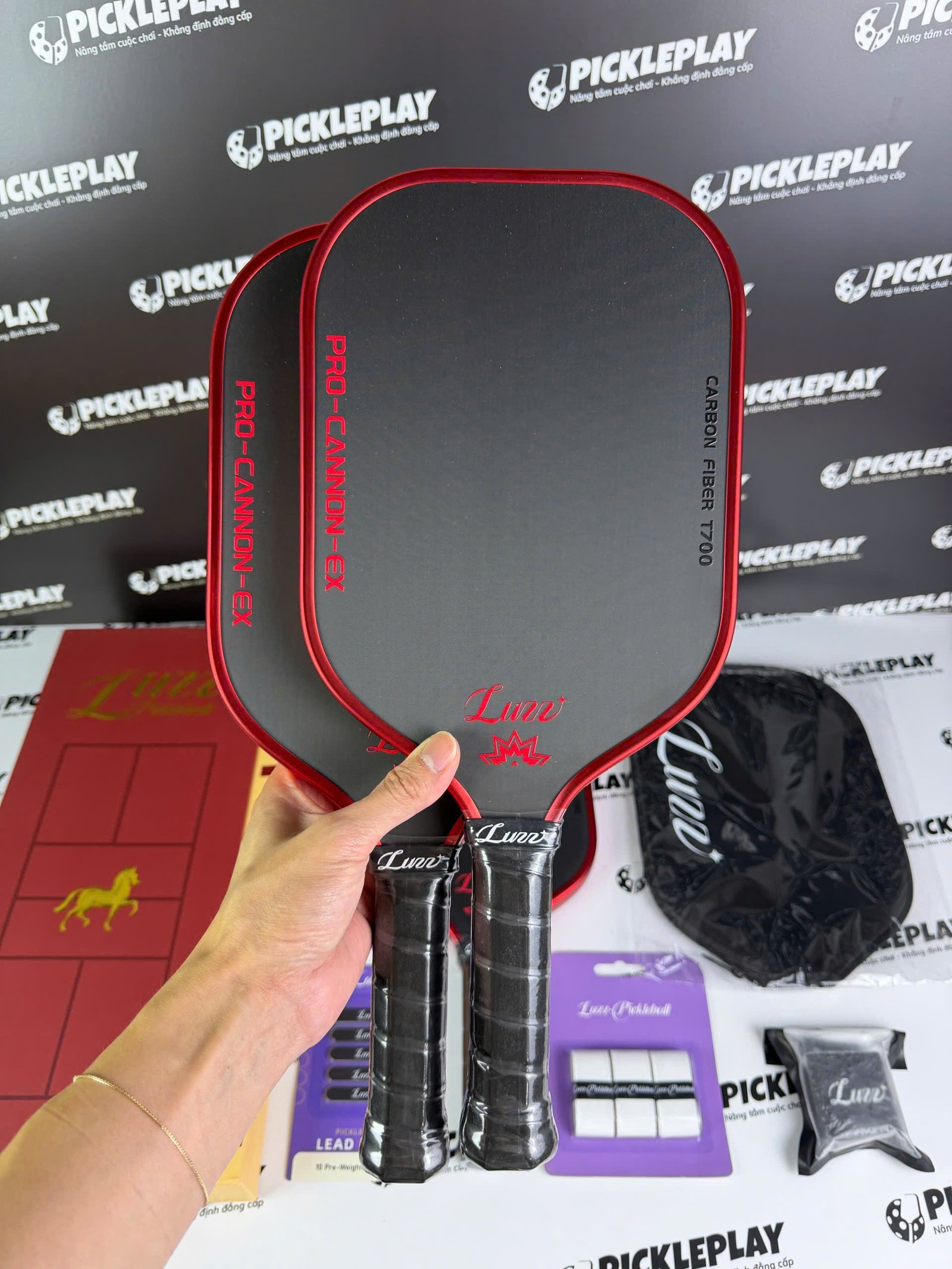 Vợt Pickleball Luzz Pro Cannon EX - Year of the Horse Edition